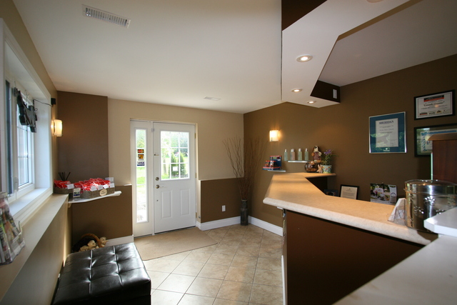 Reception area