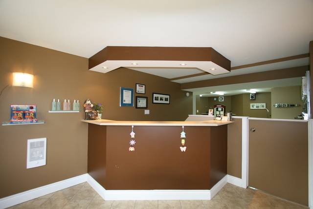 Reception area